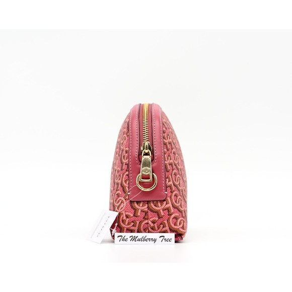 COACH MADI Crossbody w Rouge Pink Canvas & Leather Monogram Print CF343 NWT $328 - Picture 4 of 9